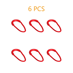 6pcs Heavy Duty U Shape Nylon Zipper Pulls Zipper Tags Zipper Extension