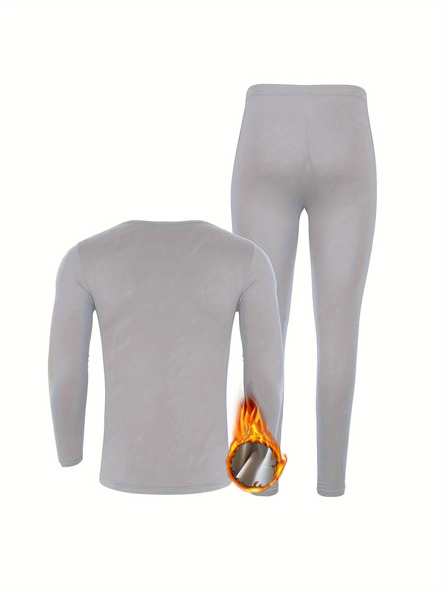 Men's Slim Fit Crew Neck T shirt & Pants Set