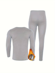 Men's Slim Fit Crew Neck T shirt & Pants Set