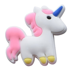 17pcs Unicorn Shoe Charms for Clogs Jigs Bubble Slides Sandals - PVC Decorations