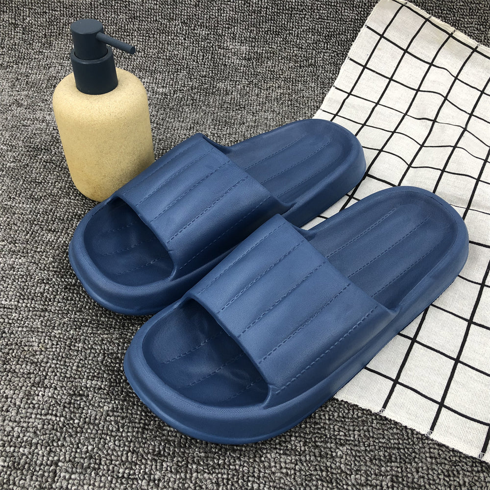 Men's Cloud Slides Pillow Slippers Lightweight Non slip Shoes