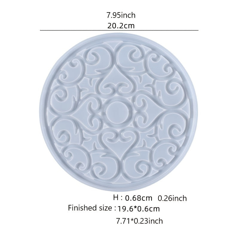 Silicone Molds Home Ornaments Coaster Tools DIY Decor Jewelry Craft