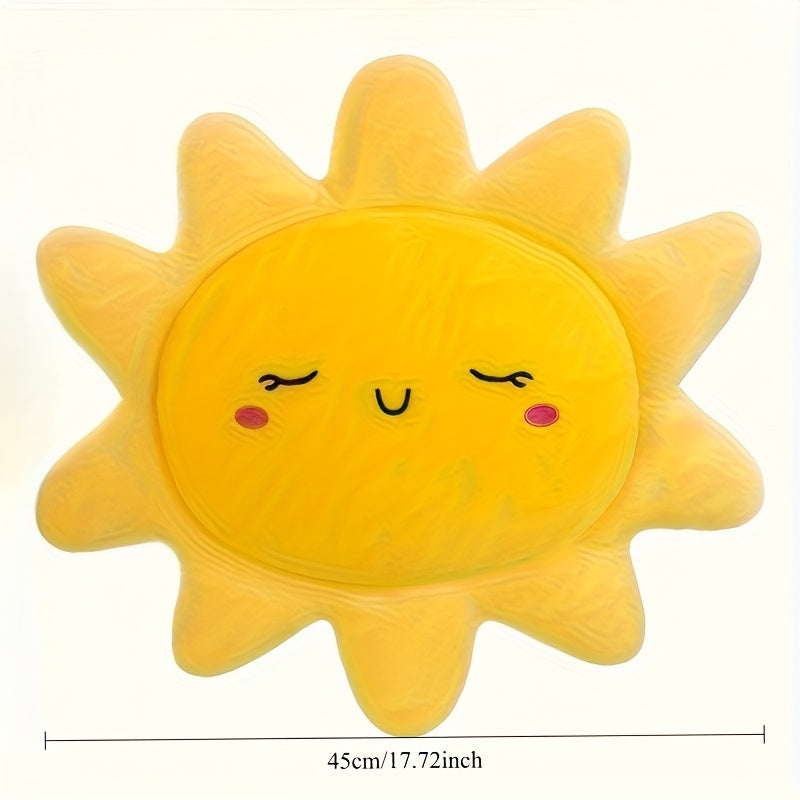 Leisure Style Sunflower Plush Toy Smiling Face Soft Plush Material Mixed Colors