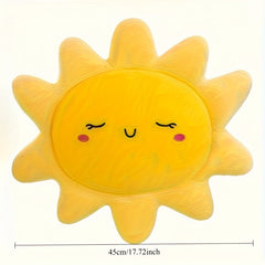 Leisure Style Sunflower Plush Toy Smiling Face Soft Plush Material Mixed Colors