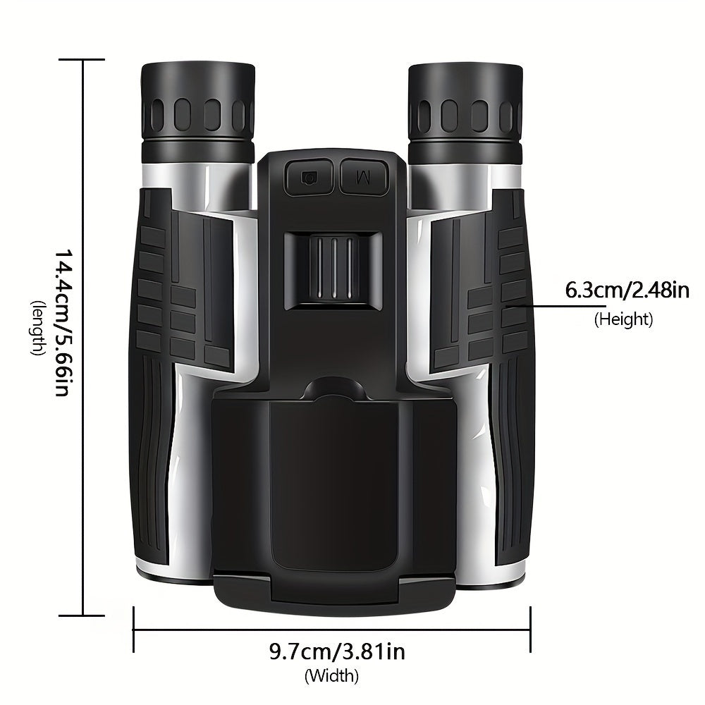 HD 12x32 Binoculars for Travel Camping Hiking