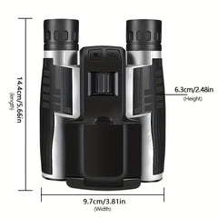 HD 12x32 Binoculars for Travel Camping Hiking