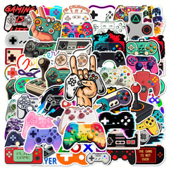 50 Pcs Game Console Graffiti Sticker Waterproof Sticker