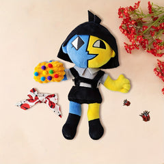 Anime Inspired Patchwork Plush Dolls Soft Stuffed Animals
