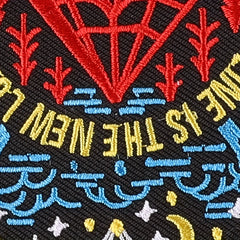 2pcs Teen Embroidery DIY Patches - Clothes Backpack Hat Party Gift