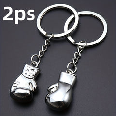 Boxing Glove Key Chain Pendant Metal Fighting Gloves Key Ring Gift For Men