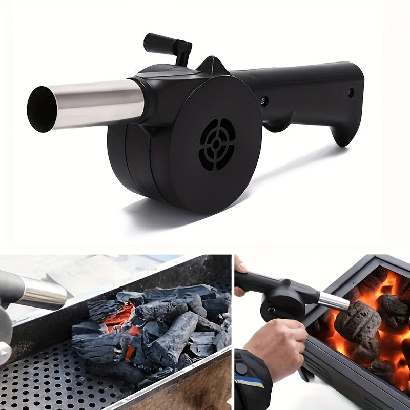 Manual Barbecue Blower for Fast Charcoal Ignition