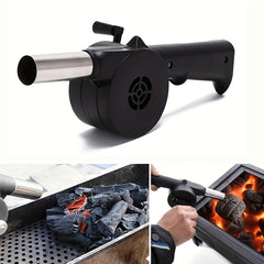 Manual Barbecue Blower for Fast Charcoal Ignition