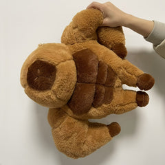 19.7in Muscle Capybara Pillow for Halloween Thanksgiving Christmas