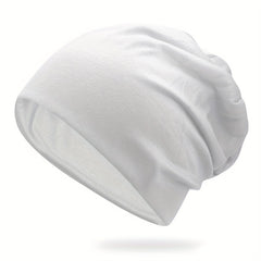 Soft Elastic Skull Cap Thin Breathable Slouchy Baggy Hats Unisex