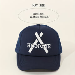 Mesh Trucker Hat Hip Hop Sunscreen Baseball Cap Unisex Dad Hats