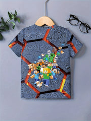 Kids Adventure Graphic Tees Top