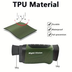 Portable Monocular Night Vision HD Video Long Distance Infrared Zoom