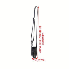 Water Bottle Bag Shoulder Strap Adjustable for Outdoor Mountaineering Travel