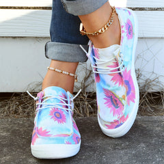 Women's Canvas Low Top Slip On Shoes