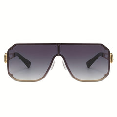 Large Sunglasses Lion Head Gradient Glasses UV400