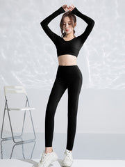 High Waist Seamless Hip Lifting Yoga Leggings