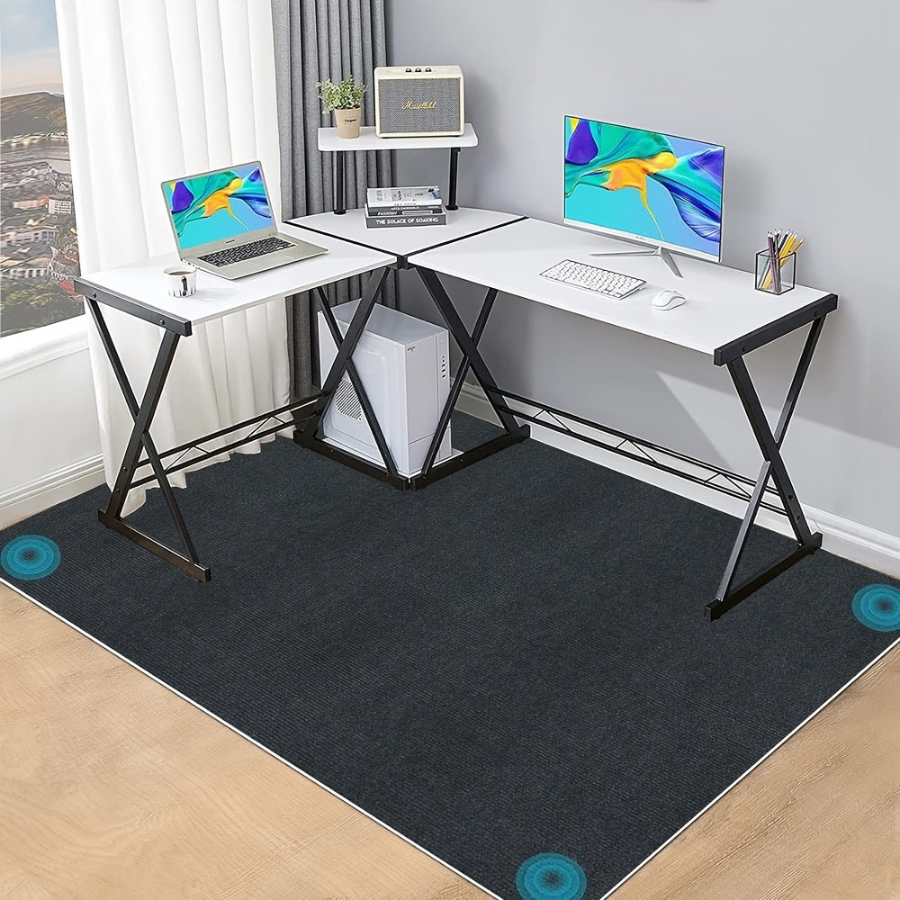 Office Chair Mat for Hardwood & Tile Floor 55x63