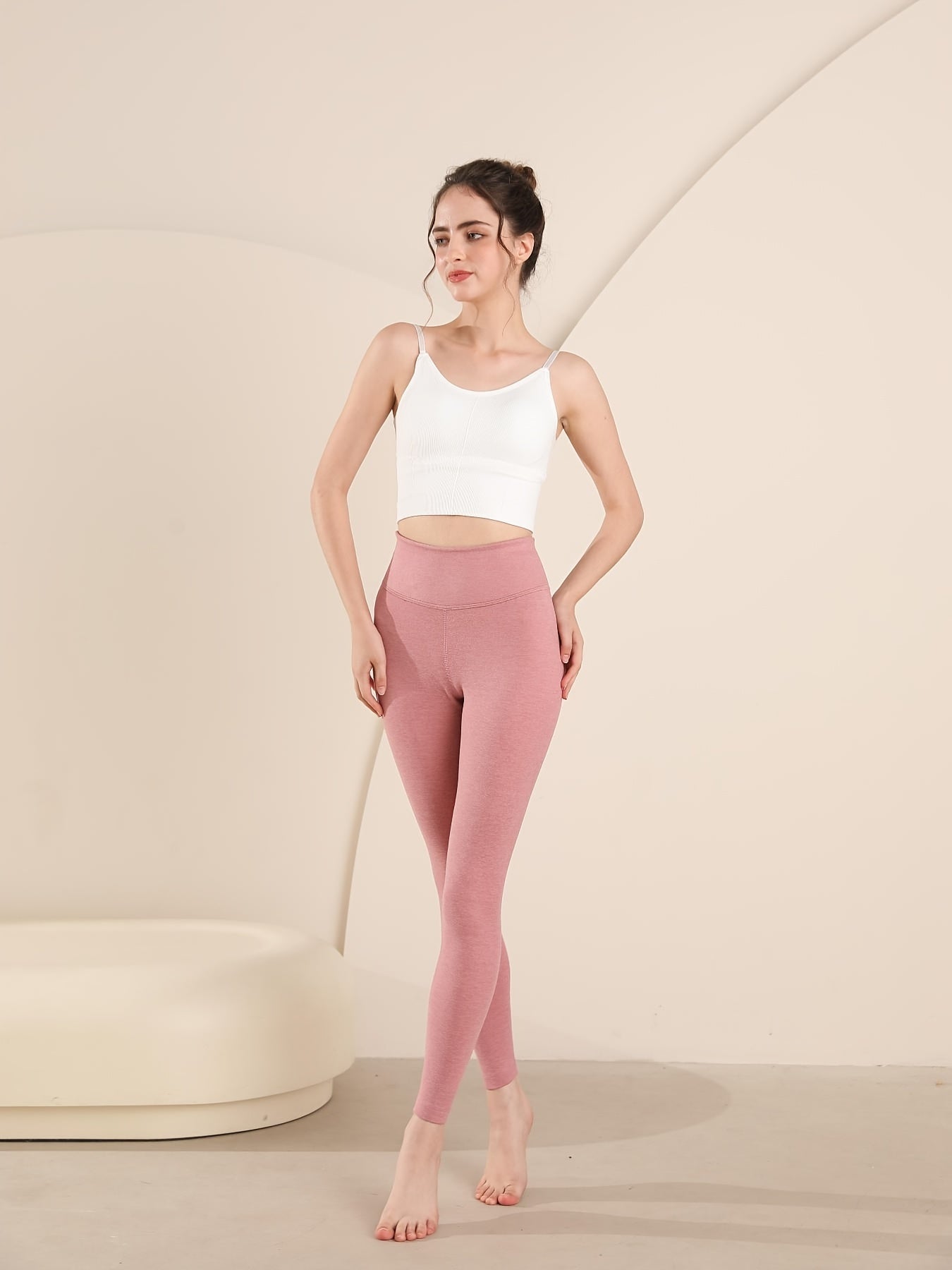 Soft Thermal Pants Cozy Slim Tights Women's Lingerie