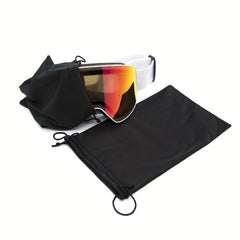 5pcs Soft Sunglasses Bag Goggles Storage Drawstring Glasses