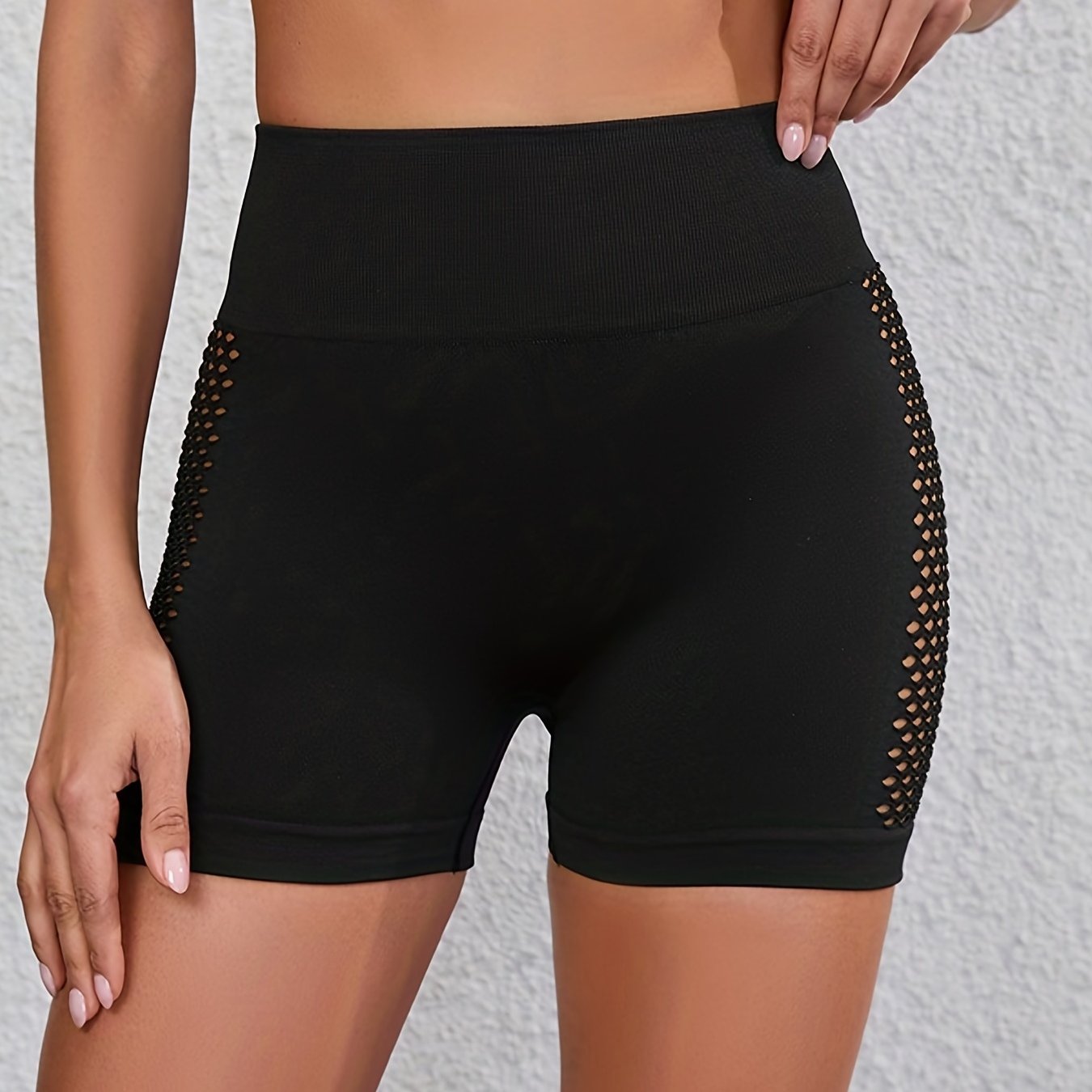 High Waist Hip Lifting Sports Shorts for Women