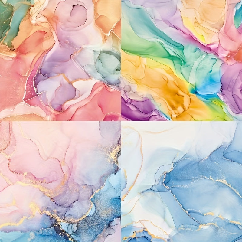 DIY Photo Album Scrapbook Journaling Paper 6 inch Abstract Background Paper