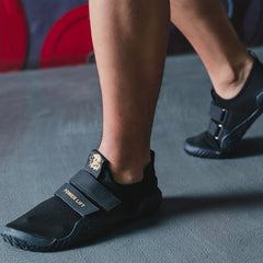 Men's Training Shoes with Double Hook & Loop Fasteners