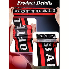 12 Pairs Arm Sleeves Men Flag Letter UV Protection Cooling Summer