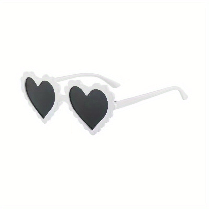 Girl's Heart Frame Baby Sunglasses UV Protection Sunshade