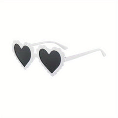 Girl's Heart Frame Baby Sunglasses UV Protection Sunshade