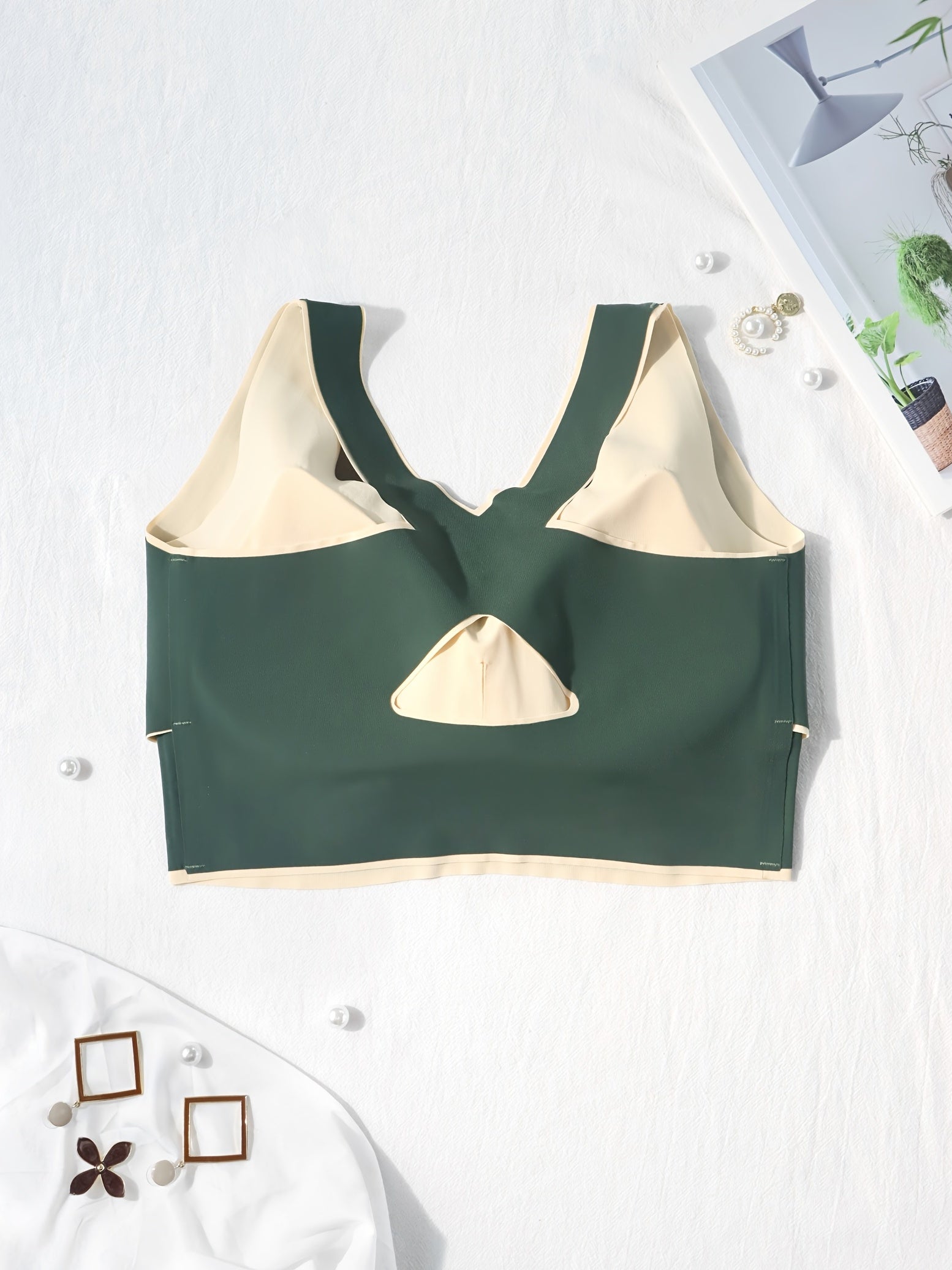 Wireless Front Buckle Seamless Full Coverage Bra Women's Lingerie