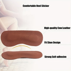 Leather Heel Protector Stickers High Heel Women Shoes Reducing Inserts