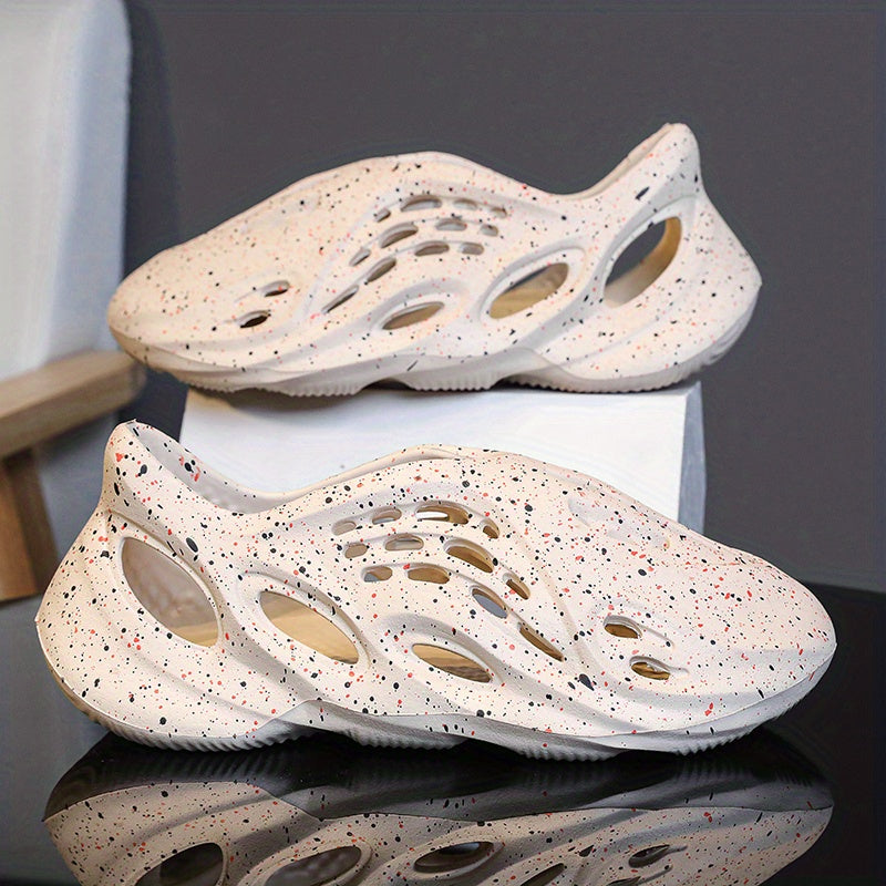 Men's Hollow Out Closed Toe Clogs Slippers Non Slip Beach Sandals