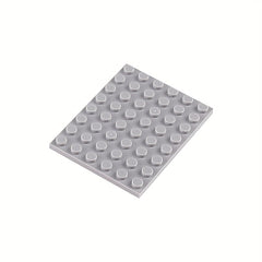 5 Small Building Block Base Plates 6X8 Studded Blocks Puzzle Set