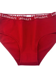 3pcs High Waist Letter Briefs Intimates Panties Women's Lingerie