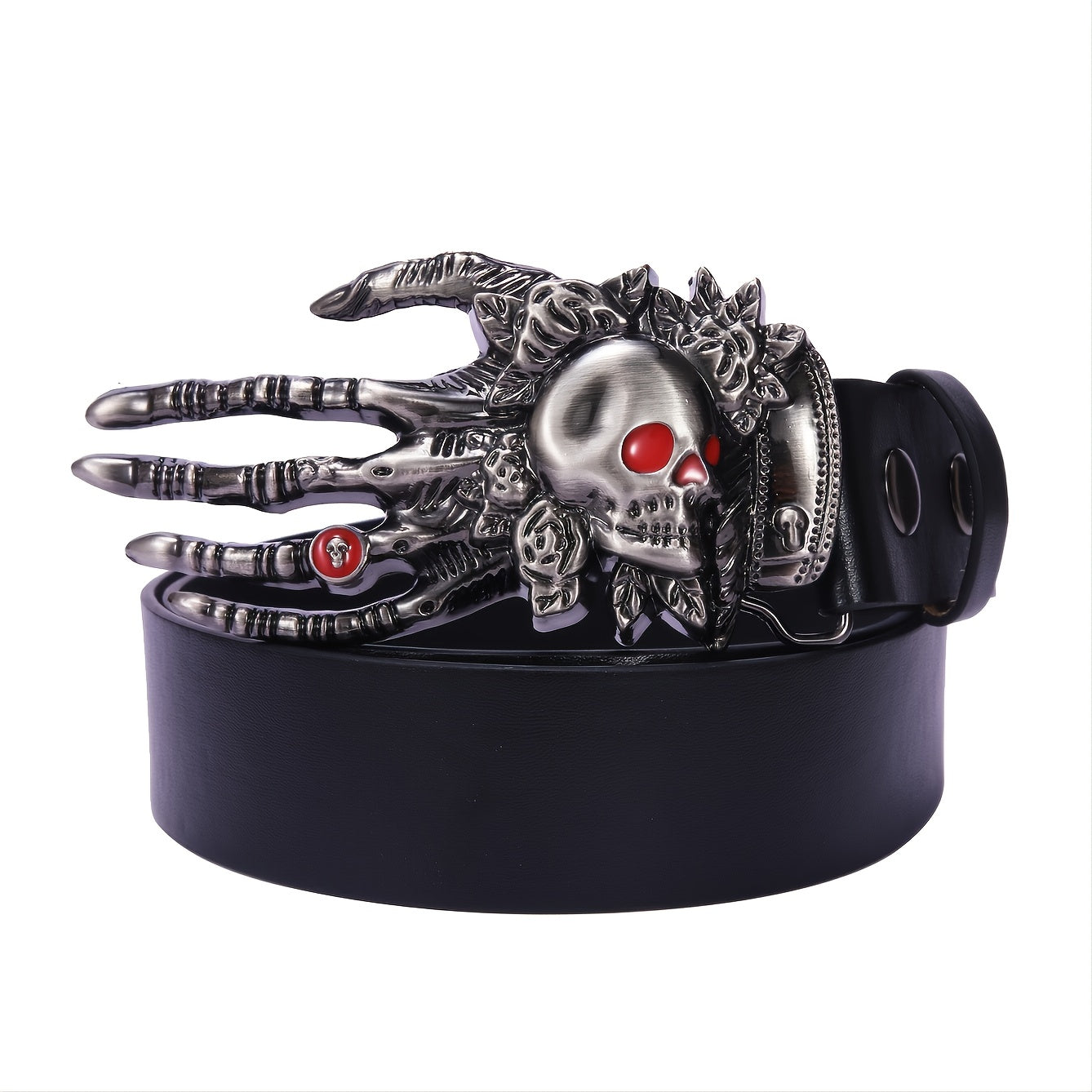 Men's Skeleton Hand Belt For Halloween Party