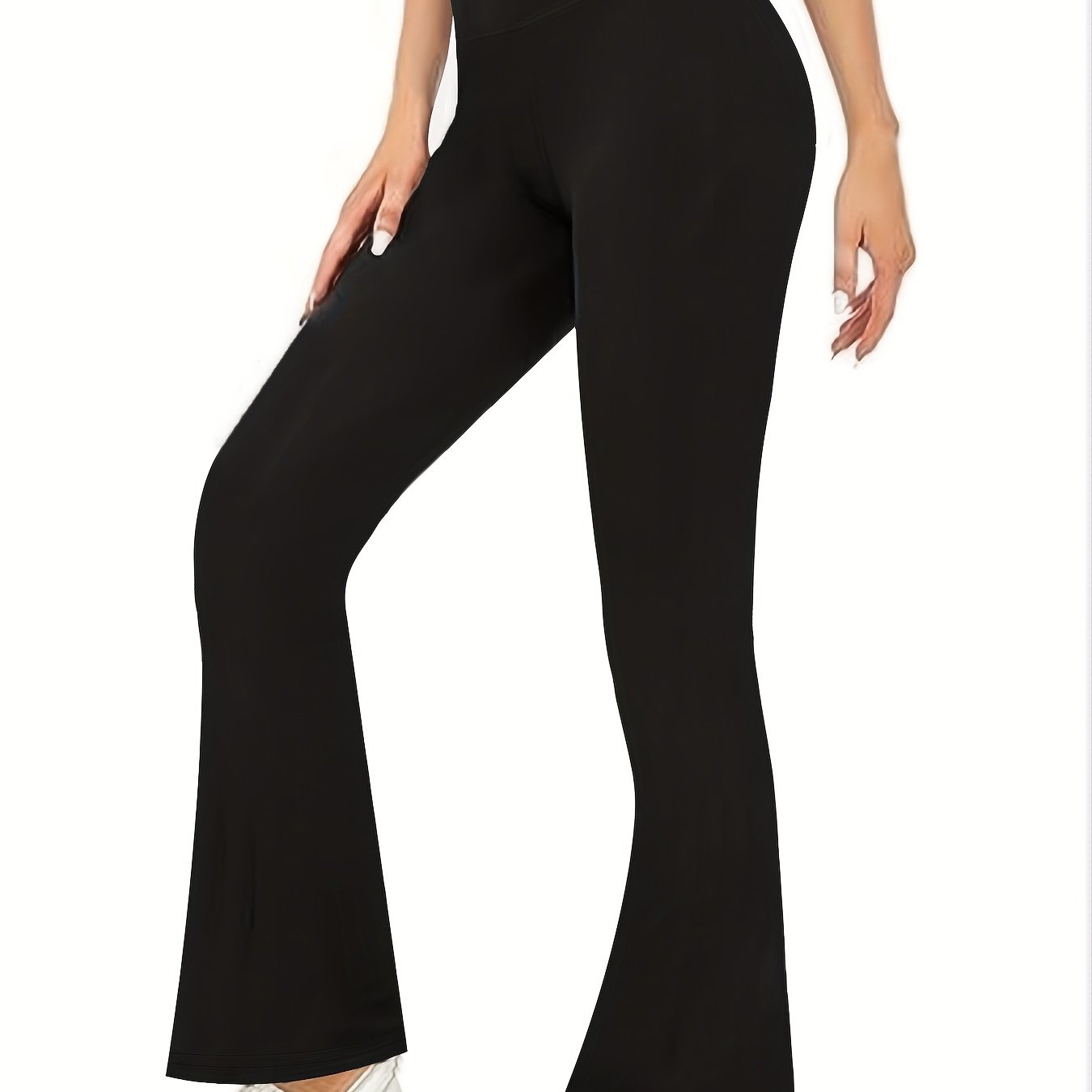 High Waist Flared Leg Yoga Pants All Season Women's Activewear