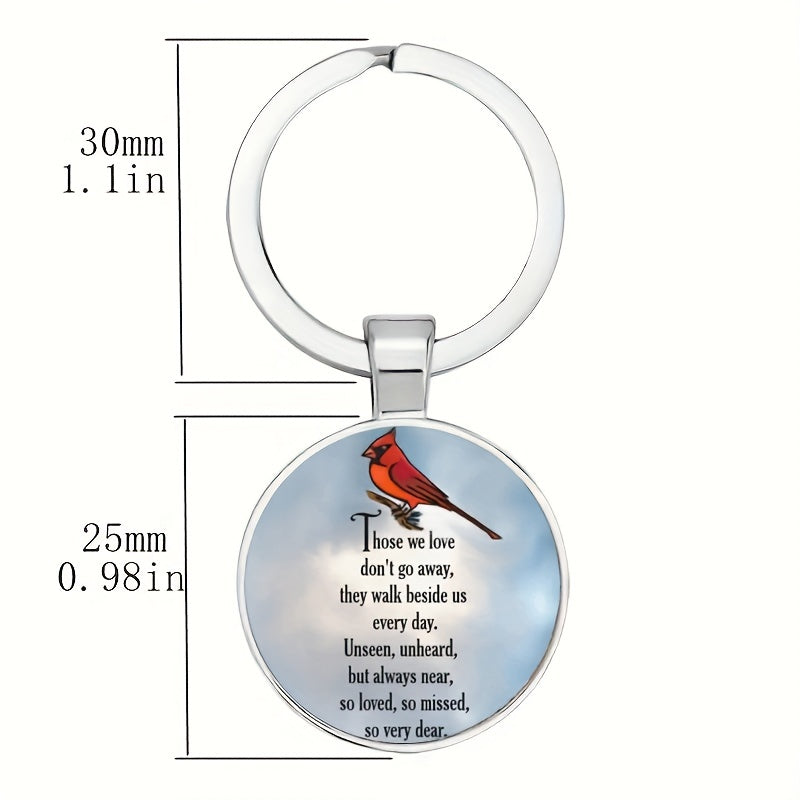Boy's Bird Keychain Vintage Accessories for Bag