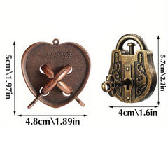 Mind-Bending 2-Piece Puzzle Sets for Brain Boosting Fun
