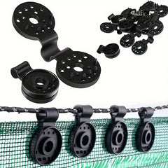 20pcs Heavy Duty Cloth Clamps for Nets, Reusable Plastic Clip