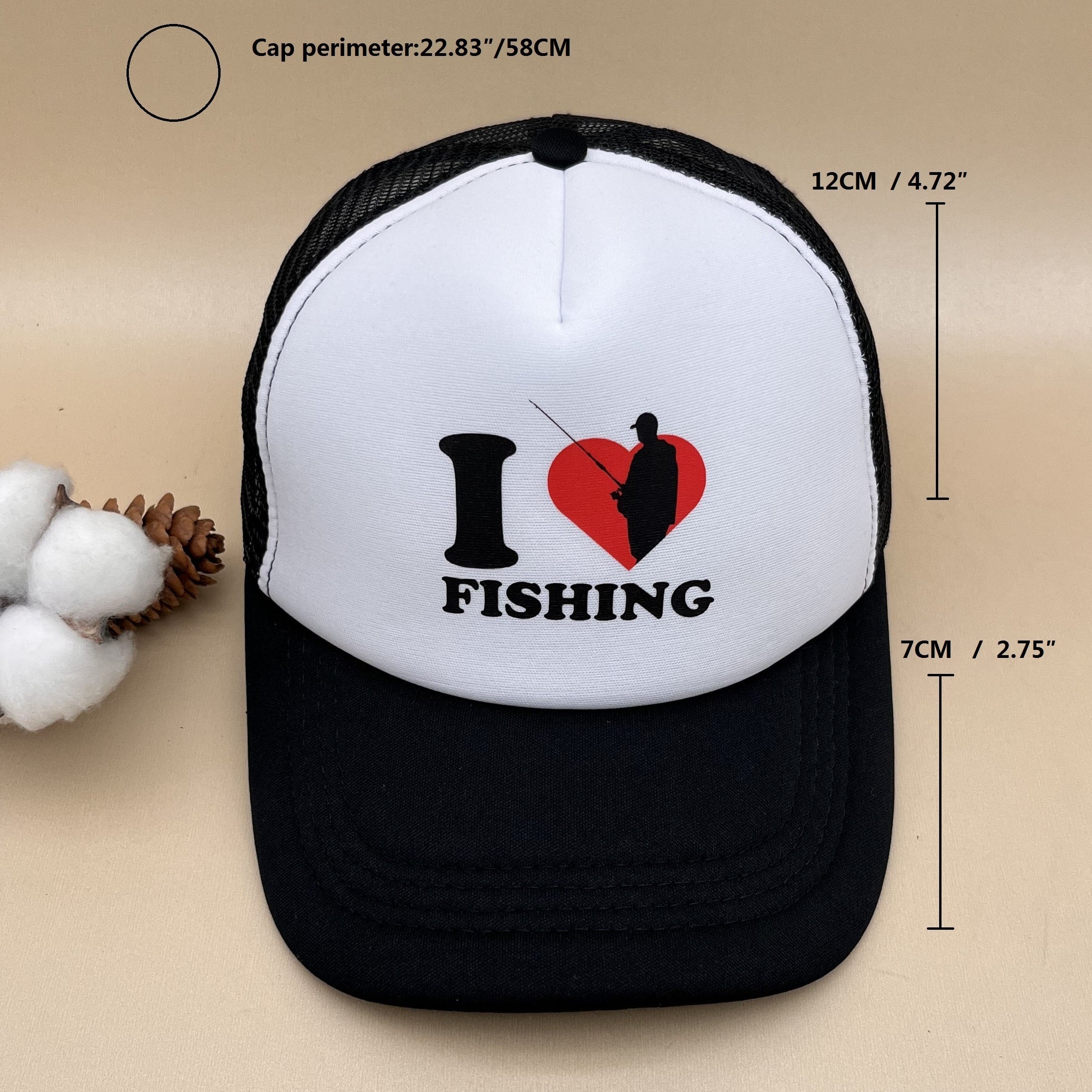 Men's Casual Hat for Fishing Riding Outdoors