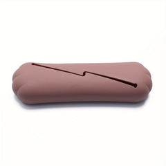 Portable Silicone Makeup Brush Storage Bag for Travel and Daily Use