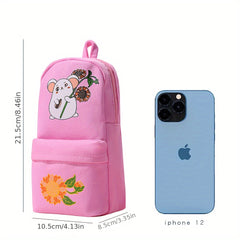Girl Heart Canvas Pencil Case Large Capacity Cartoon Anime Opening Season Gift