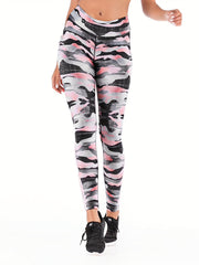 High Stretch Yoga Pants Slim Fit Fitness Cropped Workout Pants