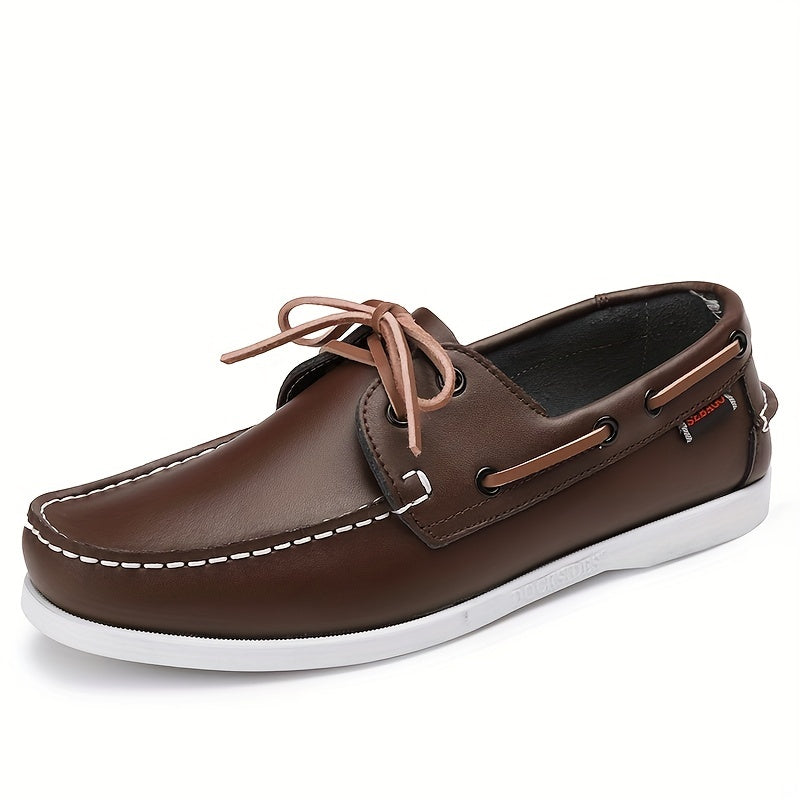 Men's Comfy Slip On Loafer Shoes Casual Anti skid Boat Shoes