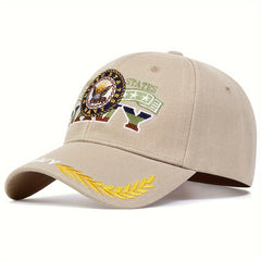 Men's NAVY Eagle Baseball Cap Outdoor Sun Hat Casual Adjustable Hat